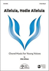 Alleluia Hodie Alleluia Three-Part Mixed choral sheet music cover